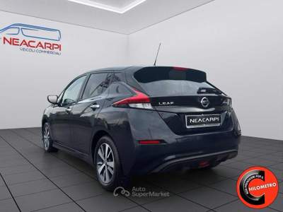 Nissan Leaf ACENTA 40 KWH-NAVI-SENSORI-RETROCAMERA-POKI KM- Blu/Azzurro usata Martignana di Po
