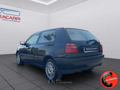 Volkswagen Golf 1.8/90 CV CAT 3 PORTE GL PERFETTA-BELLISSIMA- Nero usata Martignana di Po