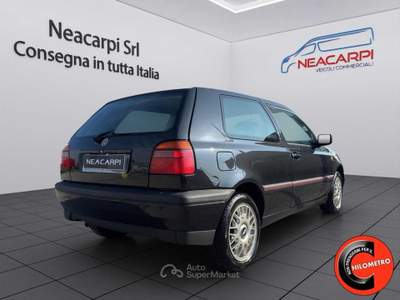 Volkswagen Golf 1.8/90 CV CAT 3 PORTE GL PERFETTA-BELLISSIMA- Nero usata Martignana di Po