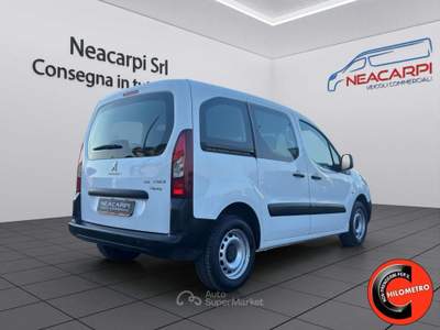 Peugeot Partner B.HDi 75 CV N1 5 POSTI Bianco usata Martignana di Po
