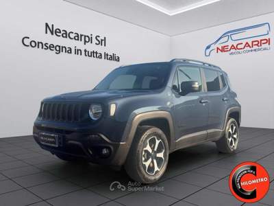 Jeep Renegade 1.3 T4 PHEV 240CV TRAILHAWK 4XE AUTO STRAFUULL!!! Blu/Azzurro usata Martignana di Po