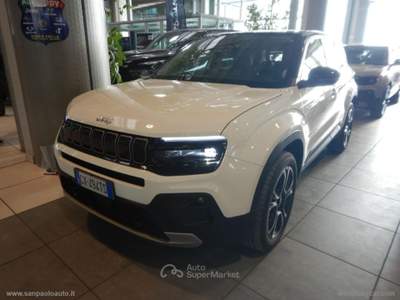 Jeep Avenger Avenger BEV Summit Bianco usata San Paolo d'Argon