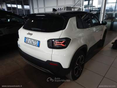 Jeep Avenger Avenger BEV Summit Bianco usata San Paolo d'Argon