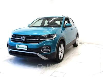 Volkswagen T-Cross 1.0 TSI DSG Advanced 5P 115CV Blu/Azzurro usata Andalo Valtellino