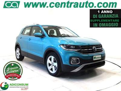 Volkswagen T-Cross 1.0 TSI DSG Advanced 5P 115CV Blu/Azzurro usata Andalo Valtellino