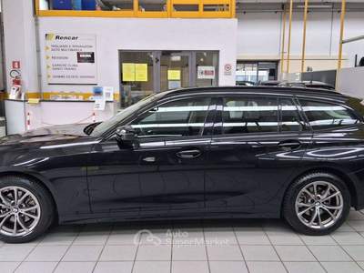 BMW Serie 3 320d 320 Touring 320d Touring Sport auto Nero usata Villafranca di Verona