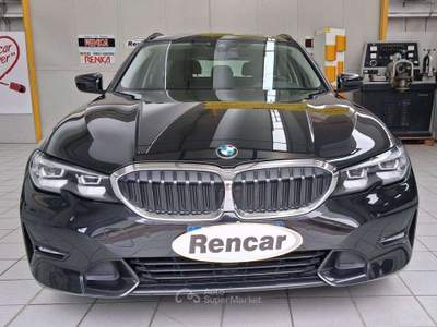 BMW Serie 3 320d 320 Touring 320d Touring Sport auto Nero usata Villafranca di Verona