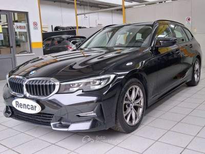 BMW Serie 3 320d 320 Touring 320d Touring Sport auto Nero usata Villafranca di Verona