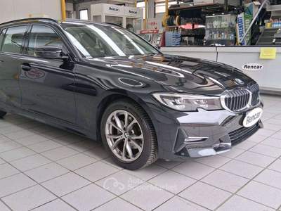 BMW Serie 3 320d 320 Touring 320d Touring Sport auto Nero usata Villafranca di Verona