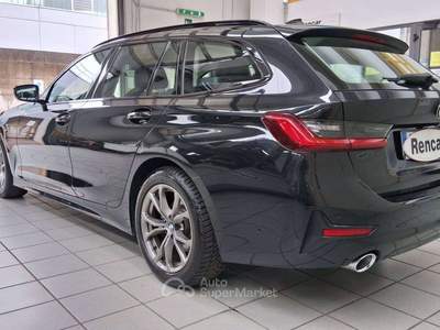 BMW Serie 3 320d 320 Touring 320d Touring Sport auto Nero usata Villafranca di Verona