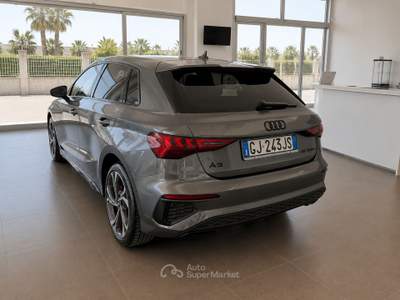Audi A3 SPB TFSI e 110 kW S tronic line edition Grigio usata Trinitapoli