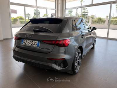 Audi A3 SPB TFSI e 110 kW S tronic line edition Grigio usata Trinitapoli
