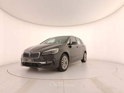 BMW Serie 2 218d  - 218d active tourer auto Nero usata Rivoli