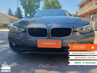 BMW Serie 3 316d 316d Touring Business Advantage aut. Grigio usata Pescara