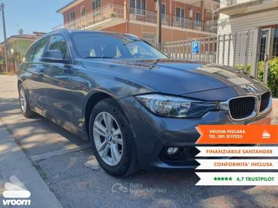 BMW Serie 3 316d 316d Touring Business Advantage aut. Grigio usata Pescara