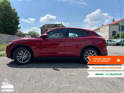 Alfa Romeo Stelvio Stelvio 2.2 Turbodiesel 210 CV AT8 Q4 Executive Rosso usata Vigevano