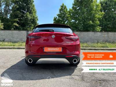Alfa Romeo Stelvio Stelvio 2.2 Turbodiesel 210 CV AT8 Q4 Executive Rosso usata Vigevano