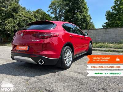 Alfa Romeo Stelvio Stelvio 2.2 Turbodiesel 210 CV AT8 Q4 Executive Rosso usata Vigevano