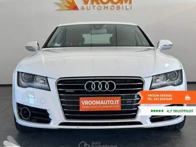 Audi A7 A7 SPB 3.0 TDI 245 CV quattro S tronic Bianco usata Chilivani Audi A7 A7 SPB 3.0 TDI 245 CV quattro S tronic Bianco usata Chilivani