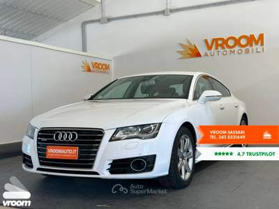 Audi A7 A7 SPB 3.0 TDI 245 CV quattro S tronic Bianco usata Chilivani