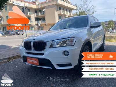 BMW X3 X3 xDrive20d Futura Bianco usata Rossano Stazione