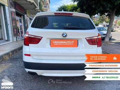 BMW X3 X3 xDrive20d Futura Bianco usata Rossano Stazione
