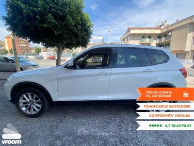 BMW X3 X3 xDrive20d Futura Bianco usata Rossano Stazione