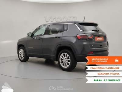 Jeep Compass Compass 1.5 Turbo T4 130 CV MHEV 2WD S Grigio usata Livorno