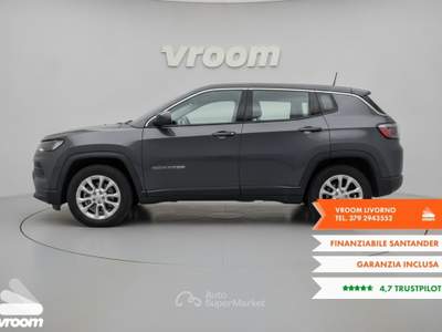 Jeep Compass Compass 1.5 Turbo T4 130 CV MHEV 2WD S Grigio usata Livorno