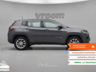 Jeep Compass Compass 1.5 Turbo T4 130 CV MHEV 2WD S Grigio usata Livorno
