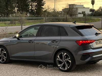 Audi A3 SPB 35 TDI S tronic S line edition Grigio usata Casarano