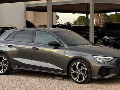 Audi A3 SPB 35 TDI S tronic S line edition Grigio usata Casarano