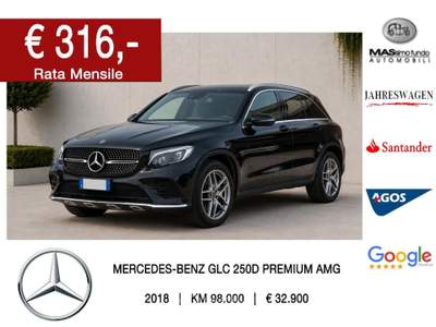 Mercedes-Benz GLC GLC 250 d 4Matic Premium Nero usata Casarano