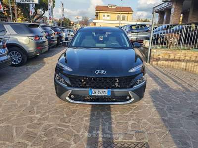 Hyundai Kona Kona I 2021 1.0 t-gdi 48V NLine 2wd 120cv imt Nero usata Albano Laziale