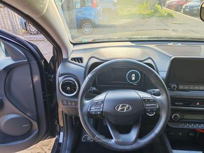 Hyundai Kona Kona I 2021 1.0 t-gdi 48V NLine 2wd 120cv imt Nero usata Albano Laziale
