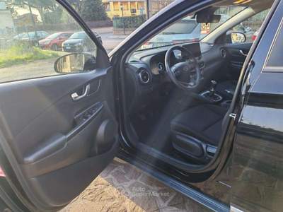 Hyundai Kona Kona I 2021 1.0 t-gdi 48V NLine 2wd 120cv imt Nero usata Albano Laziale