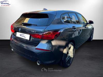 BMW Serie 1 118d 118d 5p. Business Advantage Grigio usata Sant'Anastasia