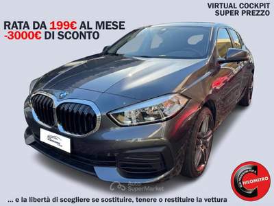 BMW Serie 1 118d 118d 5p. Business Advantage Grigio usata Sant'Anastasia