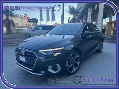 Audi A3 Sportback 30 2.0 tdi Business Advanced S-tronic Grigio usata Savona Audi A3 Sportback 30 2.0 tdi Business Advanced S-tronic Grigio usata Savona
