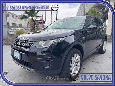 Land Rover Discovery Sport 2.0 td4 Pure AWD 180cv AUT-UNICO PROP-KM ORIGINALI Nero usata Savona
