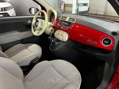 Fiat 500 500 1.2 Lounge 69cv Rosso usata Corteno Golgi