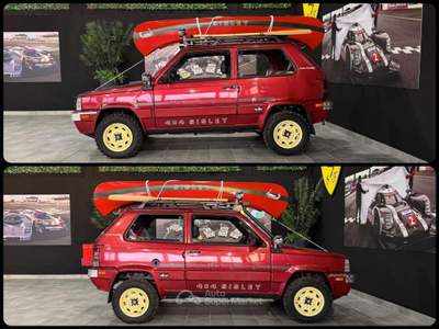 Fiat Panda 1.0 4x4 SISLEY *Unica* Rosso usata Lesmo