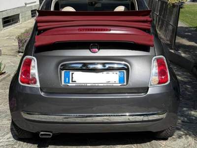 Fiat 500C  cambio automatico - cabrio - lounge  Grigio usata Saronno