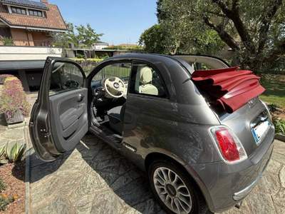 Fiat 500C  cambio automatico - cabrio - lounge  Grigio usata Saronno