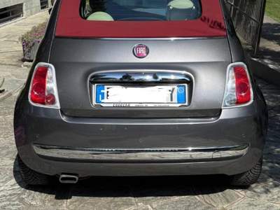 Fiat 500C  cambio automatico - cabrio - lounge  Grigio usata Saronno