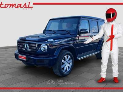 Mercedes-Benz Classe G d SW Exclusive INTERNI EXCLUSIVE  + EXCLUSIVE LINE Blu/Azzurro usata Roma
