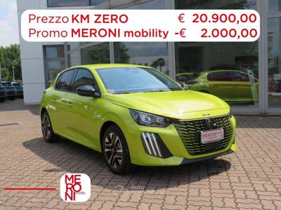 Peugeot 208 Hybrid 110 e-DCS6 Allure VISION & NAVI PACK + ACCESS PACK Giallo usata Seregno