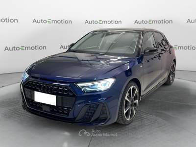 Audi A1 30 TFSI S tronic Identity Black Blu/Azzurro usata Busto Arsizio