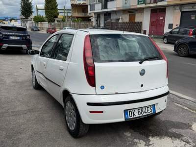 Fiat Punto 1.2i cat 5 porte EL Bianco usata Sant'Antimo