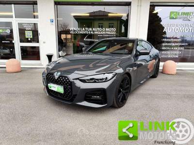 BMW Serie 4 420d 420 d 48V Coupé Msport GARANZIA INCLUSA Grigio usata Molteno